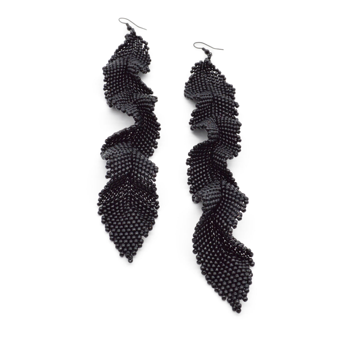 Signature Long Leaf Earrings